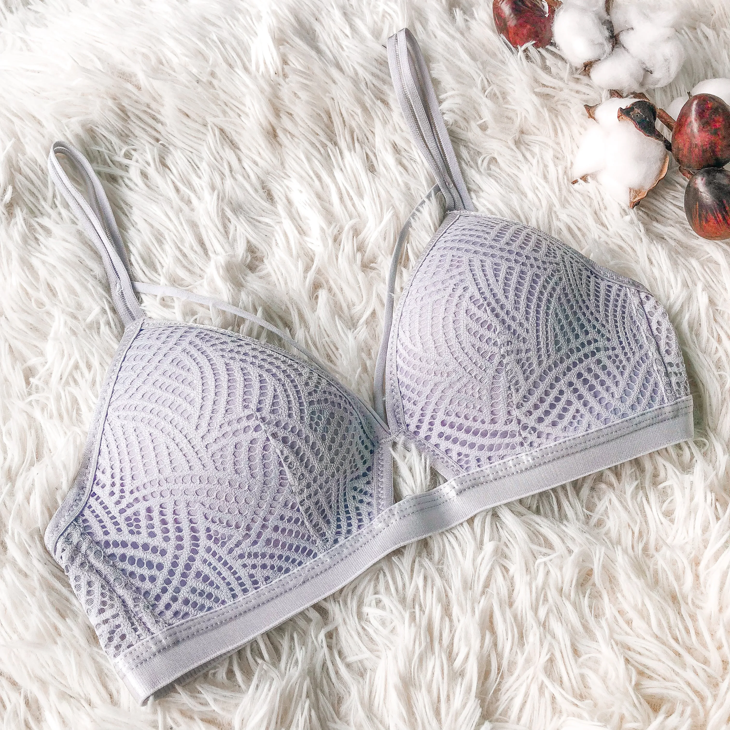 No-Wire Ultra Sexy T-Shirt Bra in Grey