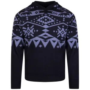 Nordic Fair Isle Hoodie Maltese