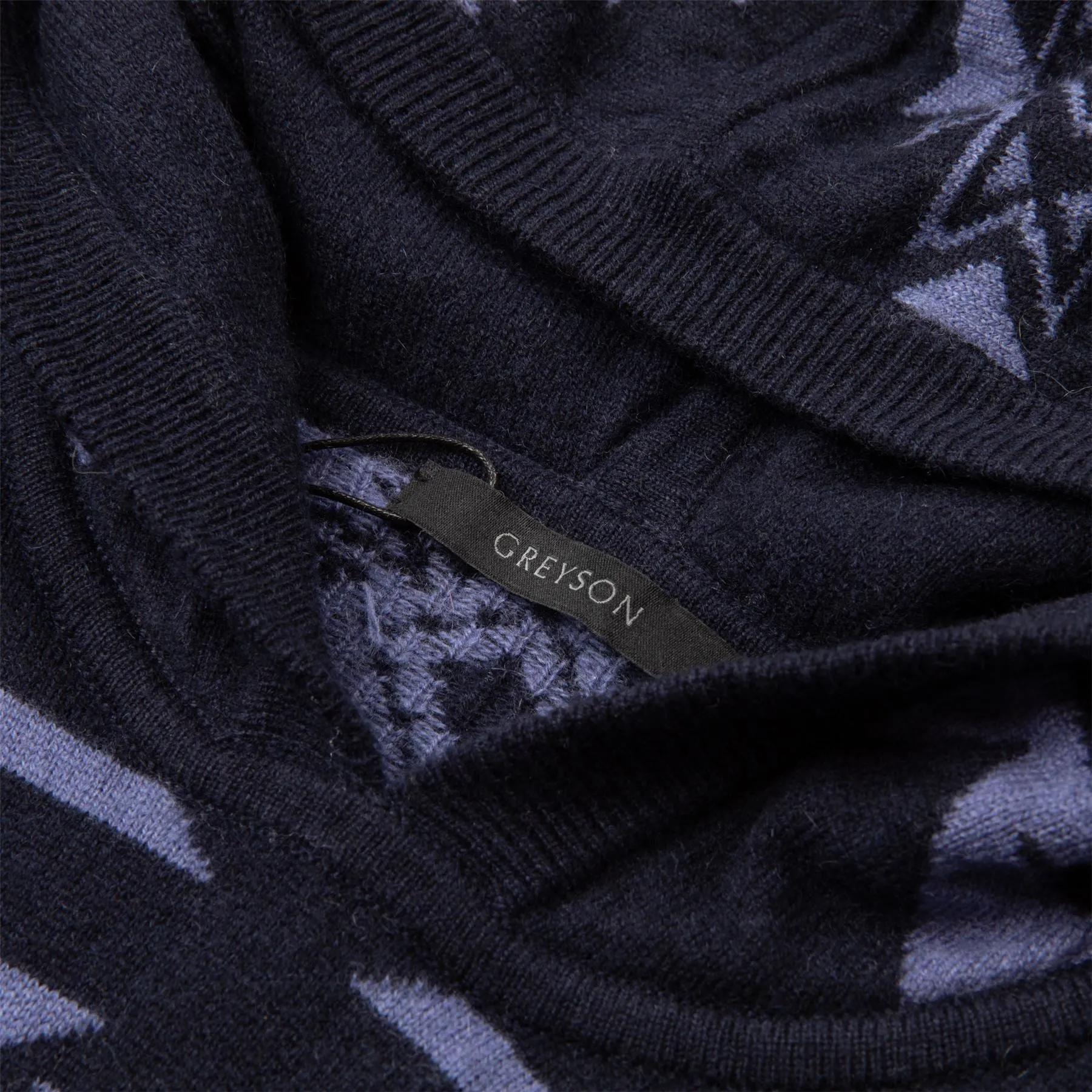 Nordic Fair Isle Hoodie Maltese