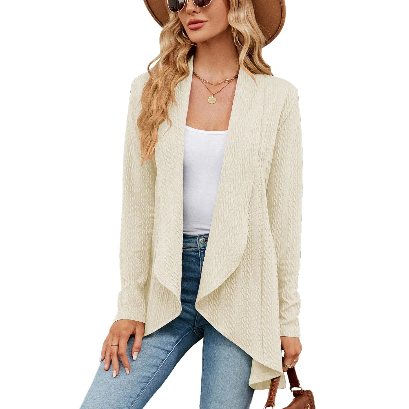 Nuria - loose and simple cardigan