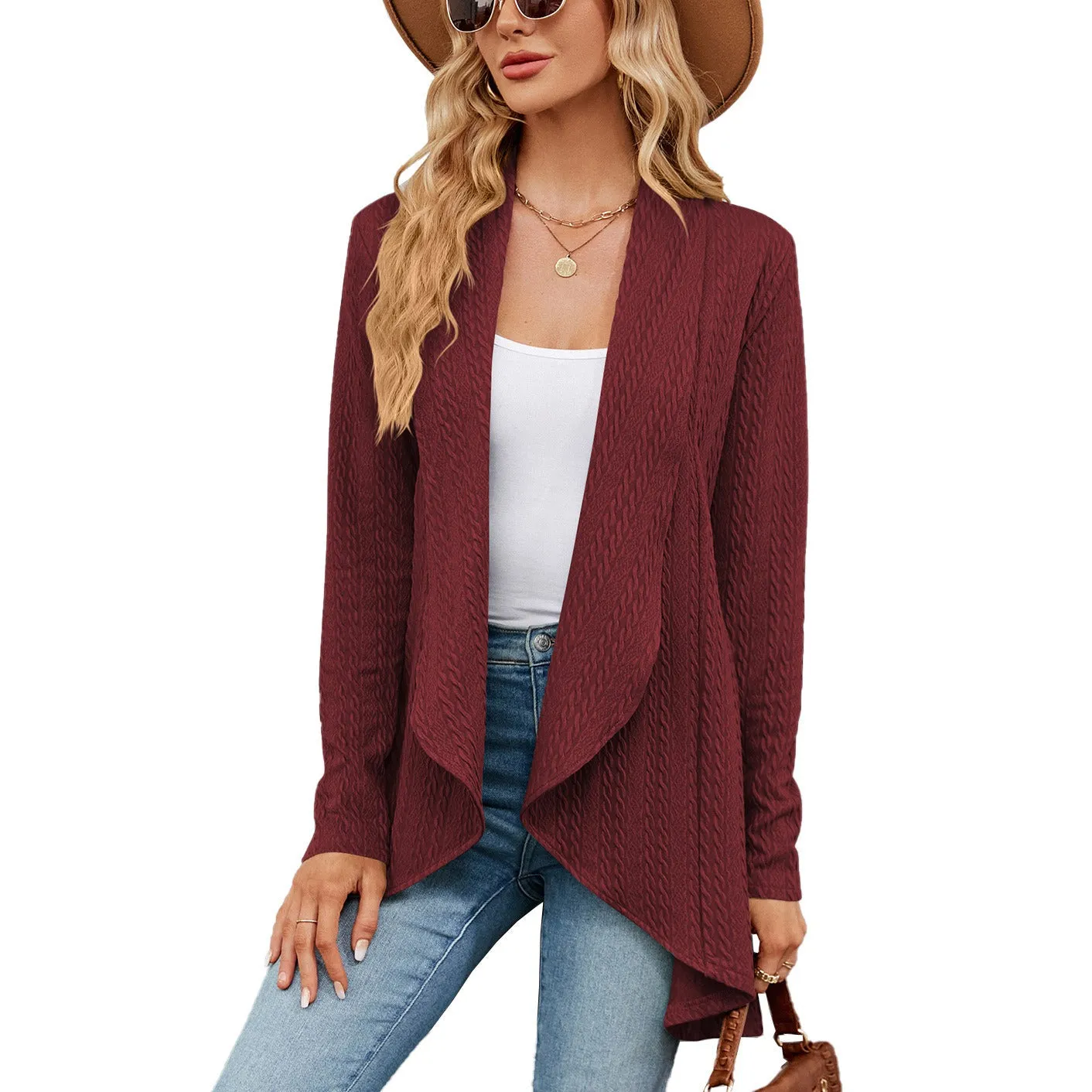 Nuria - loose and simple cardigan