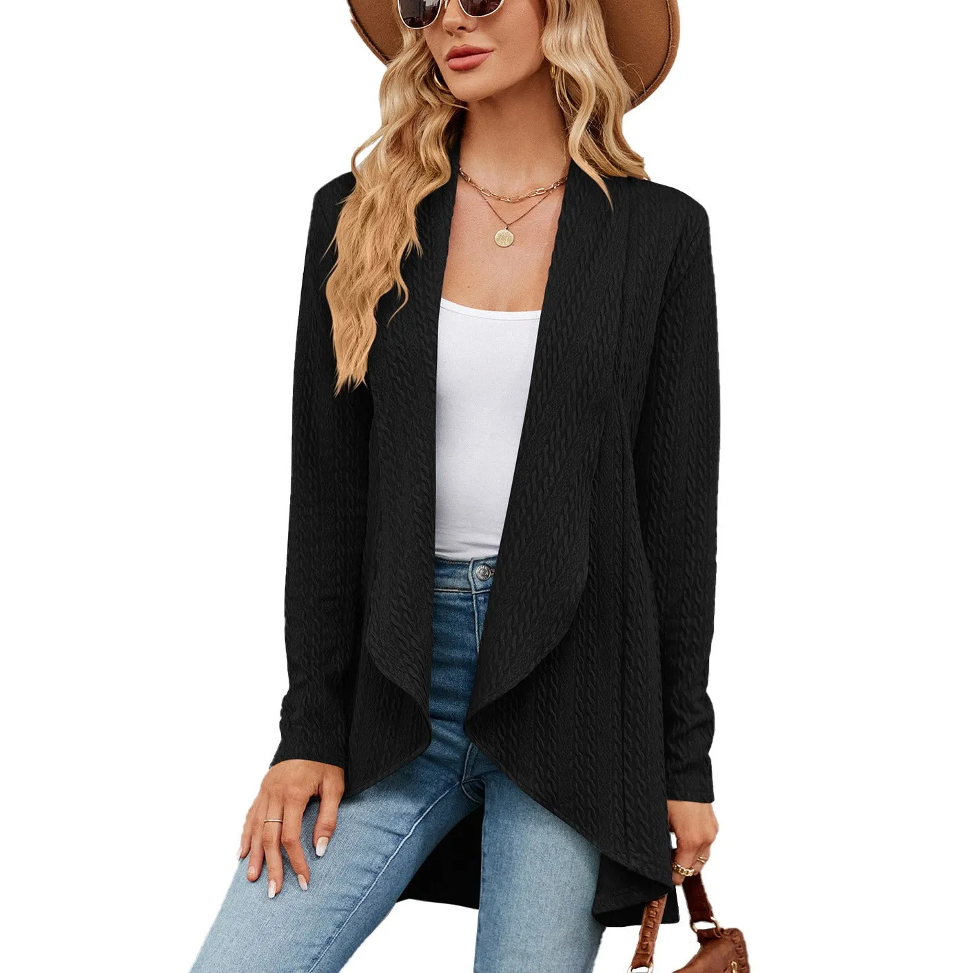Nuria - loose and simple cardigan