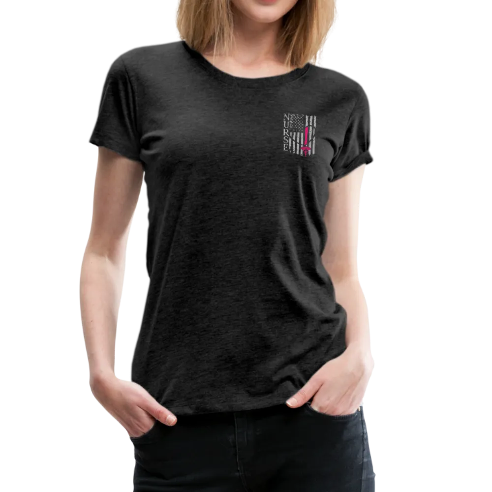 Nurse Flag Shirt Women’s Premium T-Shirt (CK1819)