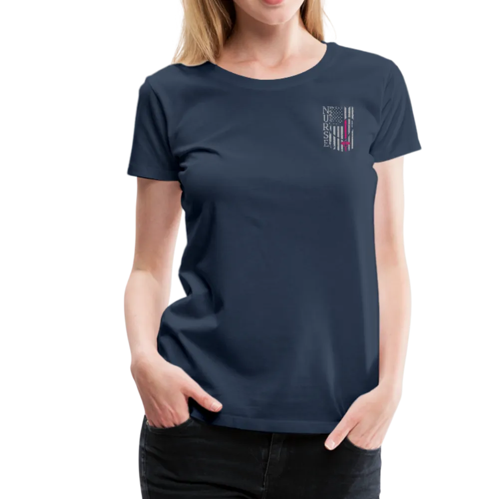 Nurse Flag Shirt Women’s Premium T-Shirt (CK1819)
