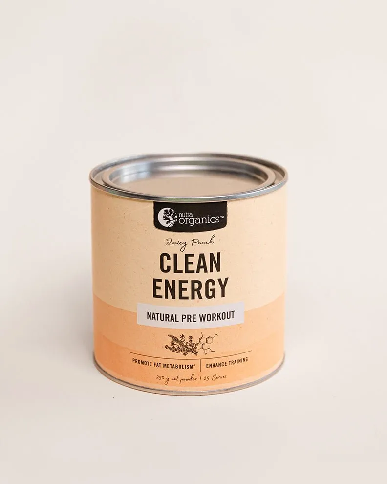 Nutra Organics Clean Energy Peach