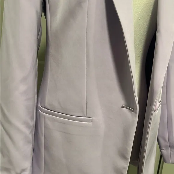 NWT Express Purple Blazer Tailored Suit Jacket