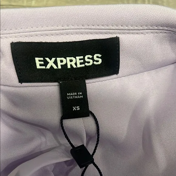 NWT Express Purple Blazer Tailored Suit Jacket