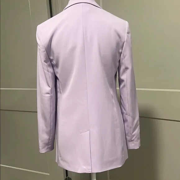 NWT Express Purple Blazer Tailored Suit Jacket
