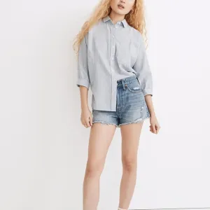 [NWT] Madewell Relaxed Denim Distressed Shorts