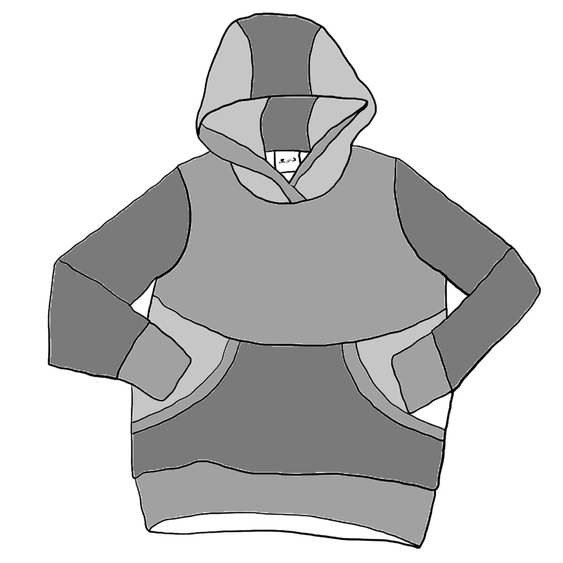 OAK mystery GIRLY - Lil Mo Hoodie