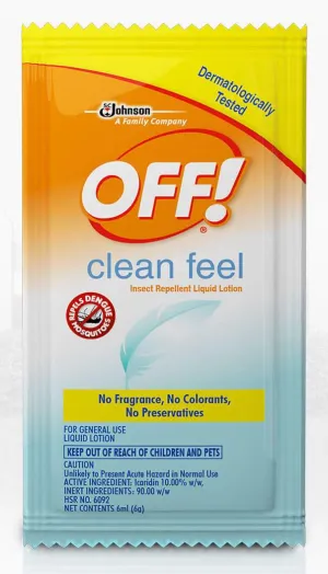 OFF CLEAN FEEL LOTION 6ML