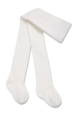 Off White Diamond Tights