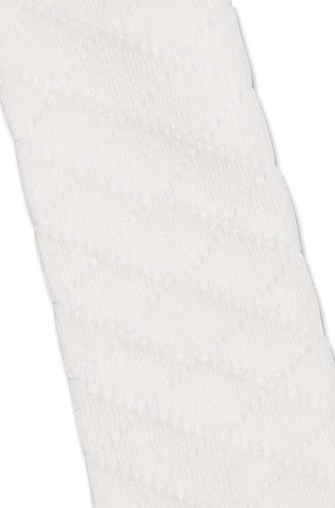 Off White Diamond Tights