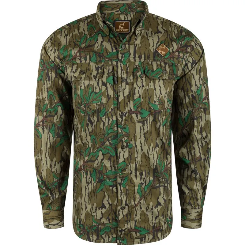 Ol' Tom L/S Camo Youth Wingshooter Trey Shirt