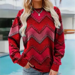 Olive green vintage knitted sweater in various colors