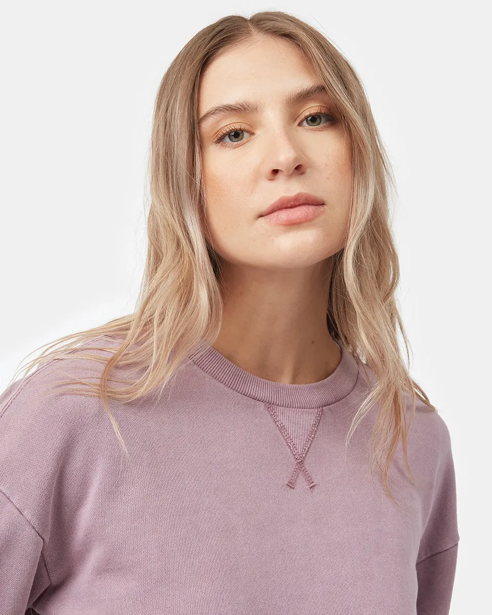Organic Cotton French Terry Crew