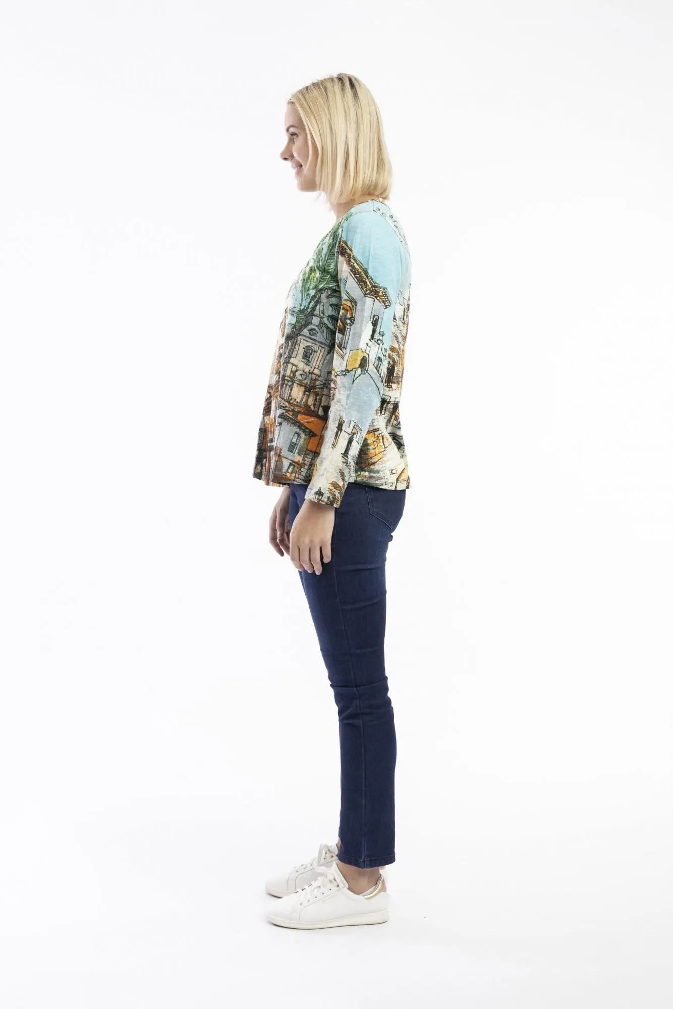Orientique T-Shirt Contemporary V LS Alicante