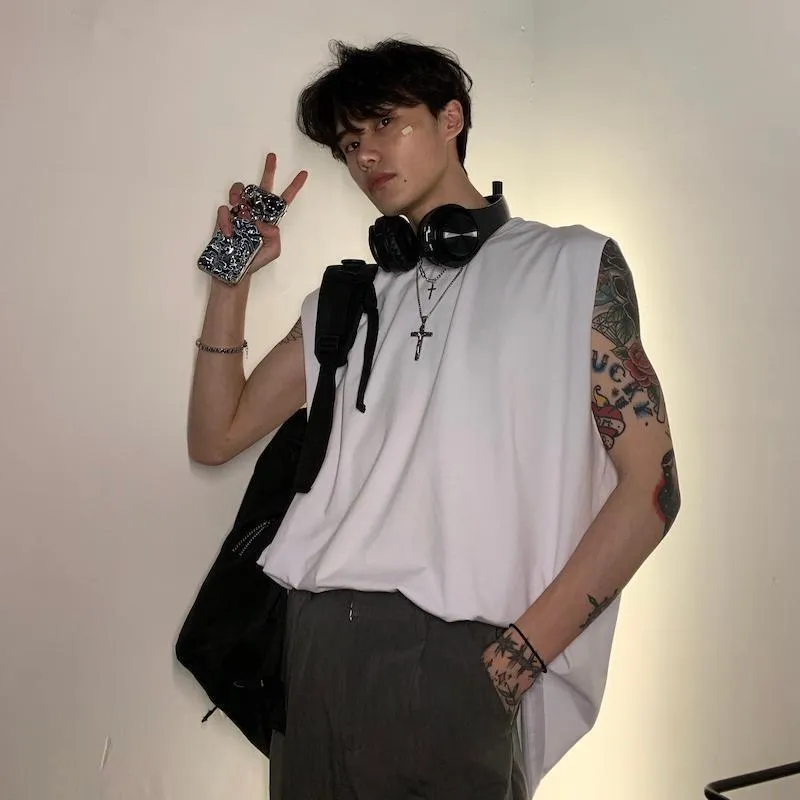 Oversized Basic Vest