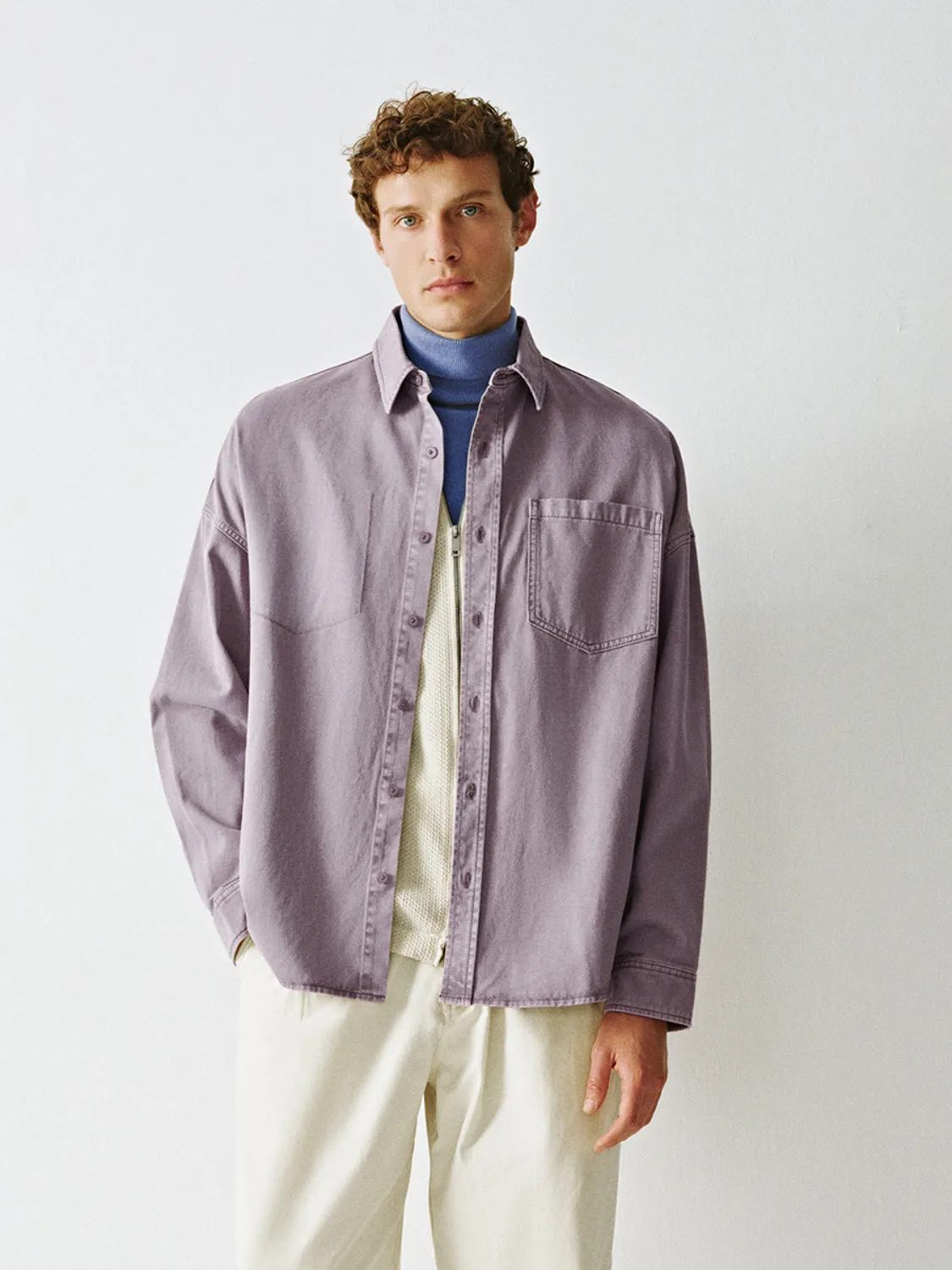 Oversized Denim Shirts