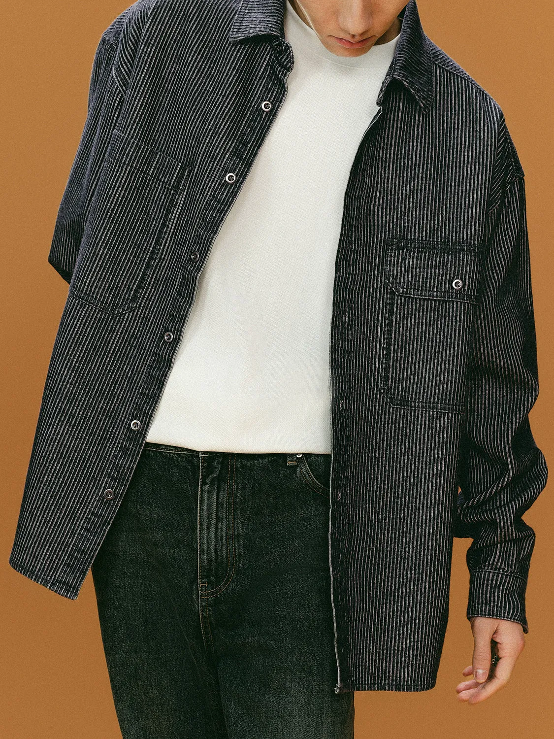 Oversized Denim Shirts