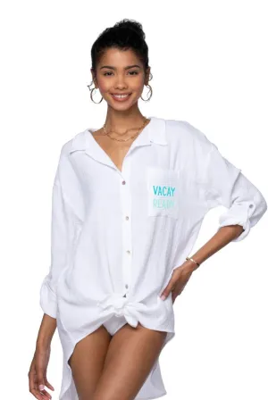 Oversized Gauze Shirts
