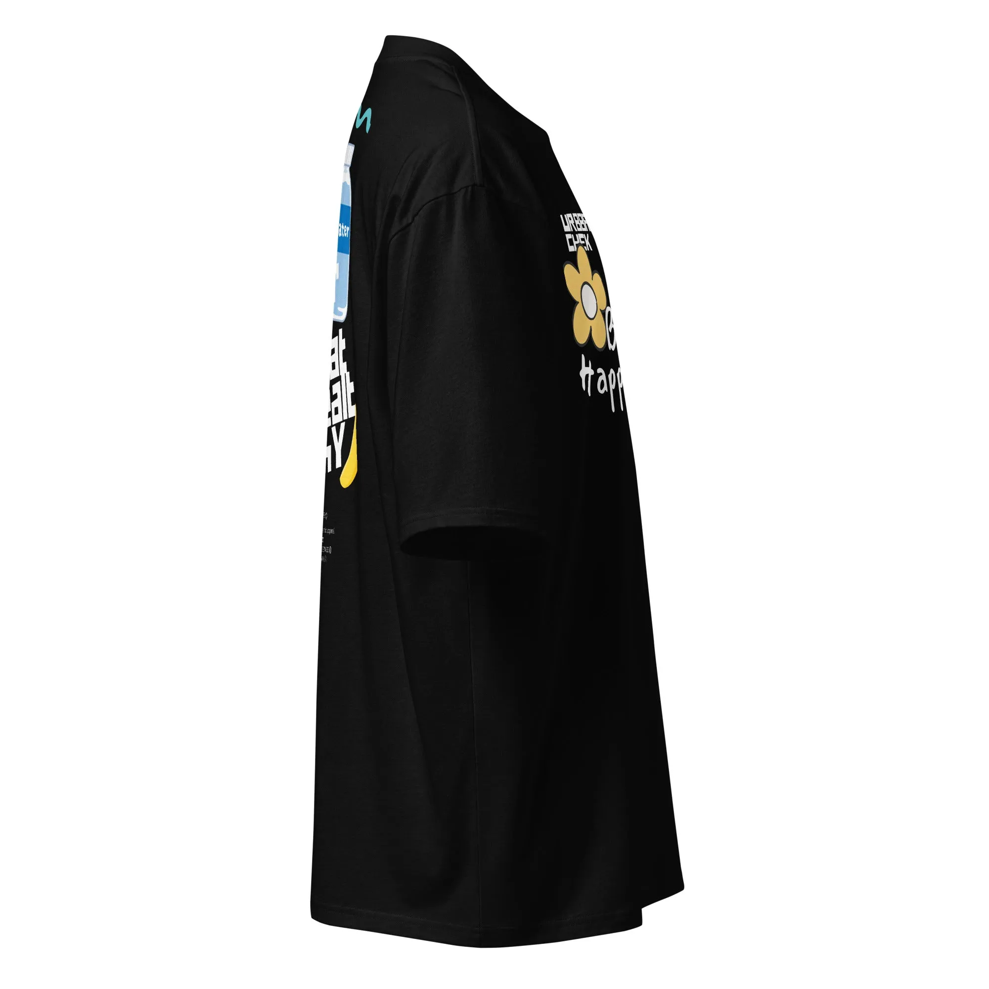OVERSIZED HEAVYWEIGHT CREW COTTON T-SHIRT DAILY CHECKLIST