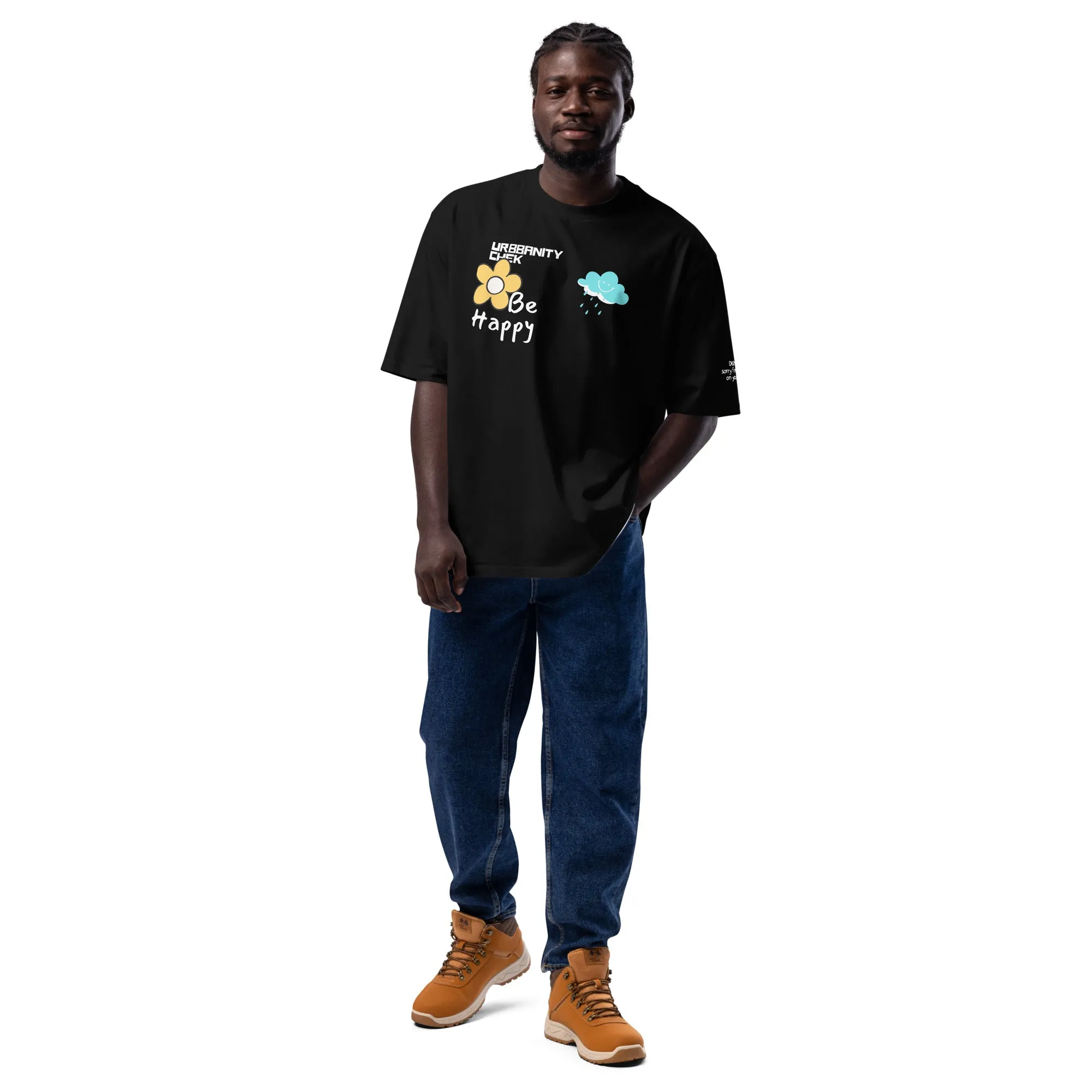 OVERSIZED HEAVYWEIGHT CREW COTTON T-SHIRT DAILY CHECKLIST
