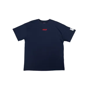 OVERSIZED LOGO TEE – NAVY