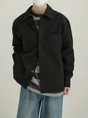 Oversized Shirt with Drawstring Hem