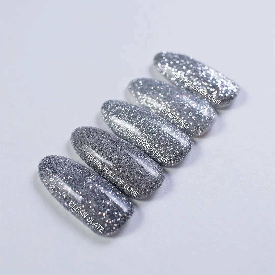 P  Clean Slate Glitter Gel Polish