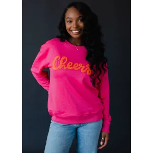 Panache Bright Pink Cheers Sweatshirt