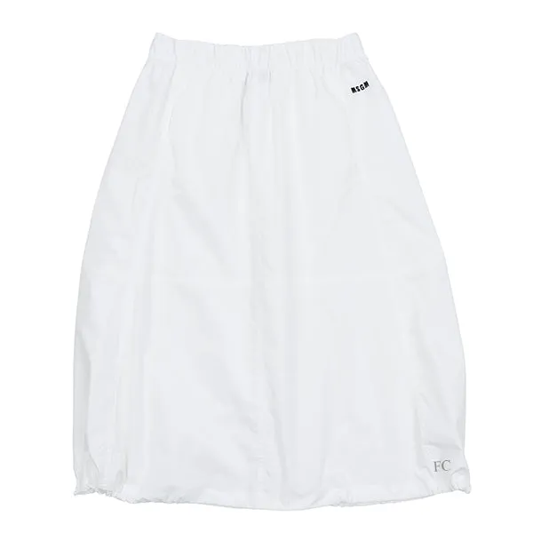 Parachute white skirt by MSGM