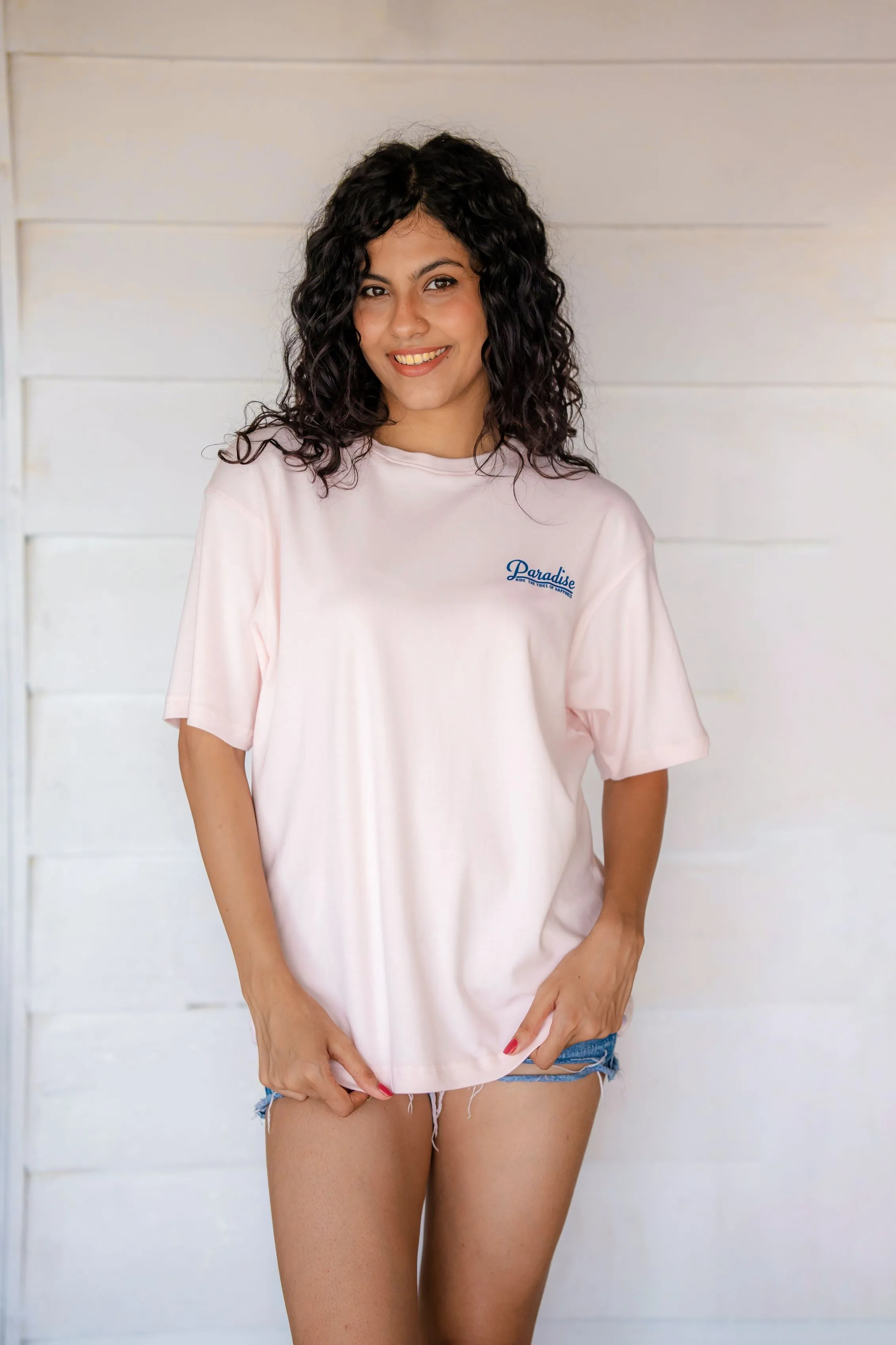 Paradise Mindset Oversize Tee Damro Green- Unisex