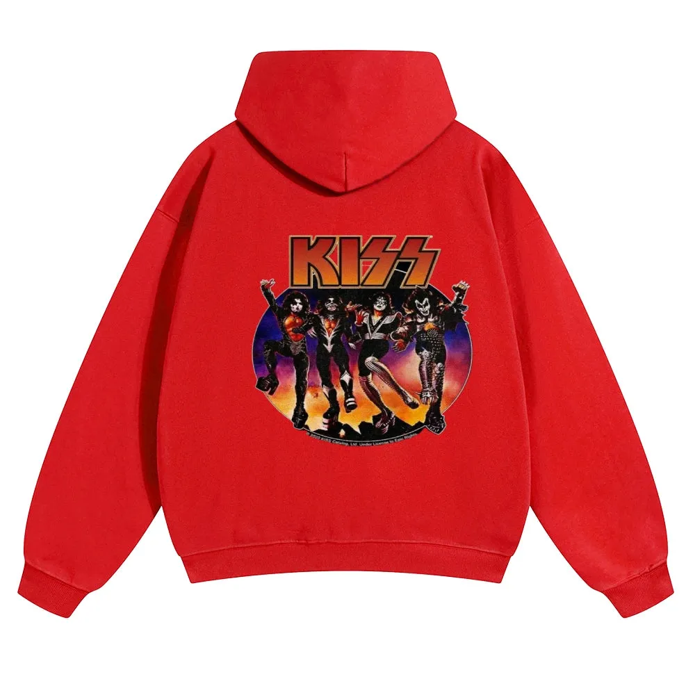 Parihar Men's Kiss Pullover Hoodies