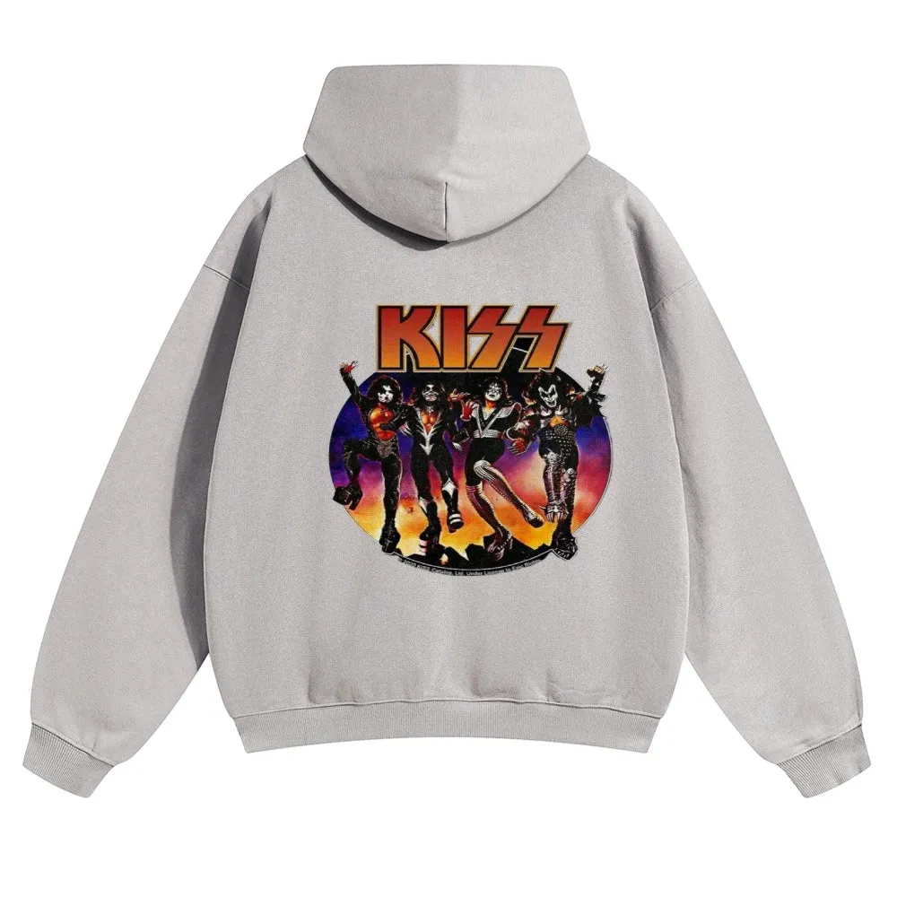 Parihar Men's Kiss Pullover Hoodies