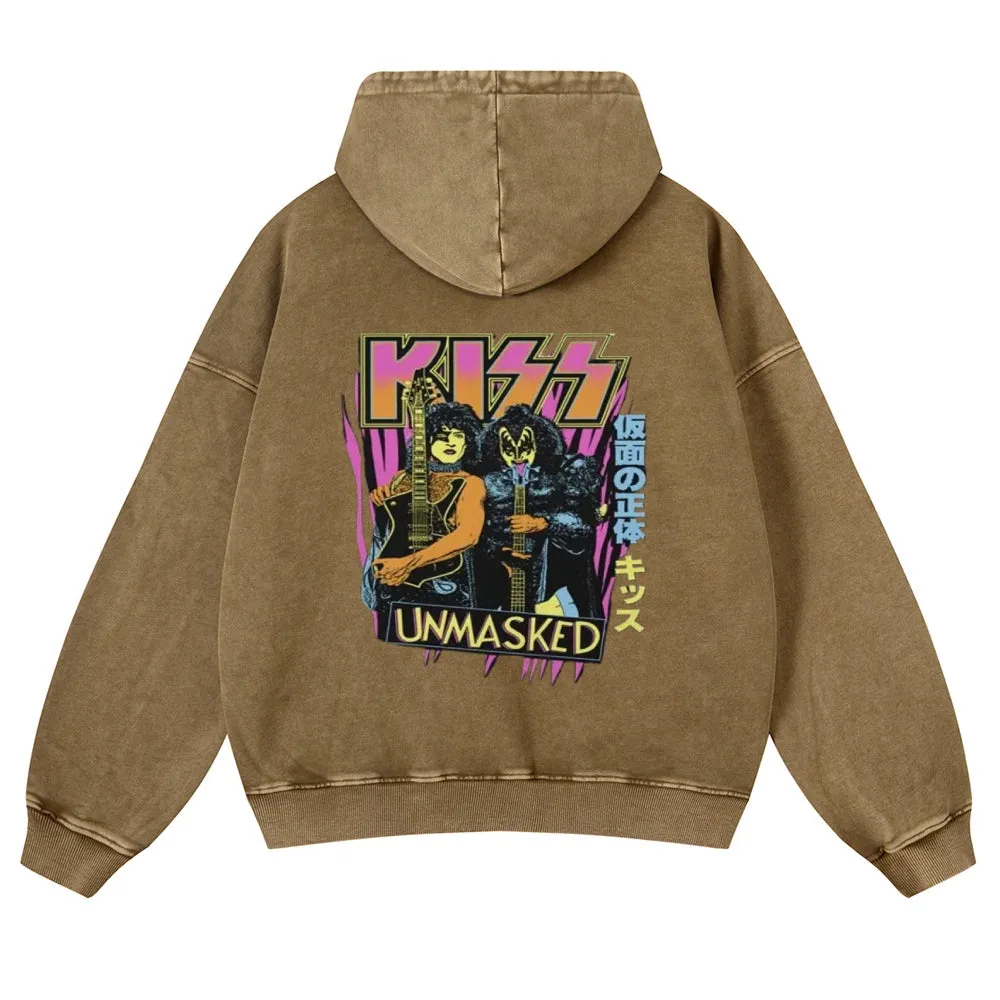 Parihar Men's Rock Band Pullover Hoodies
