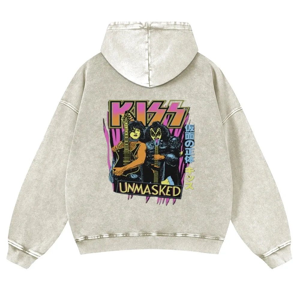 Parihar Men's Rock Band Pullover Hoodies