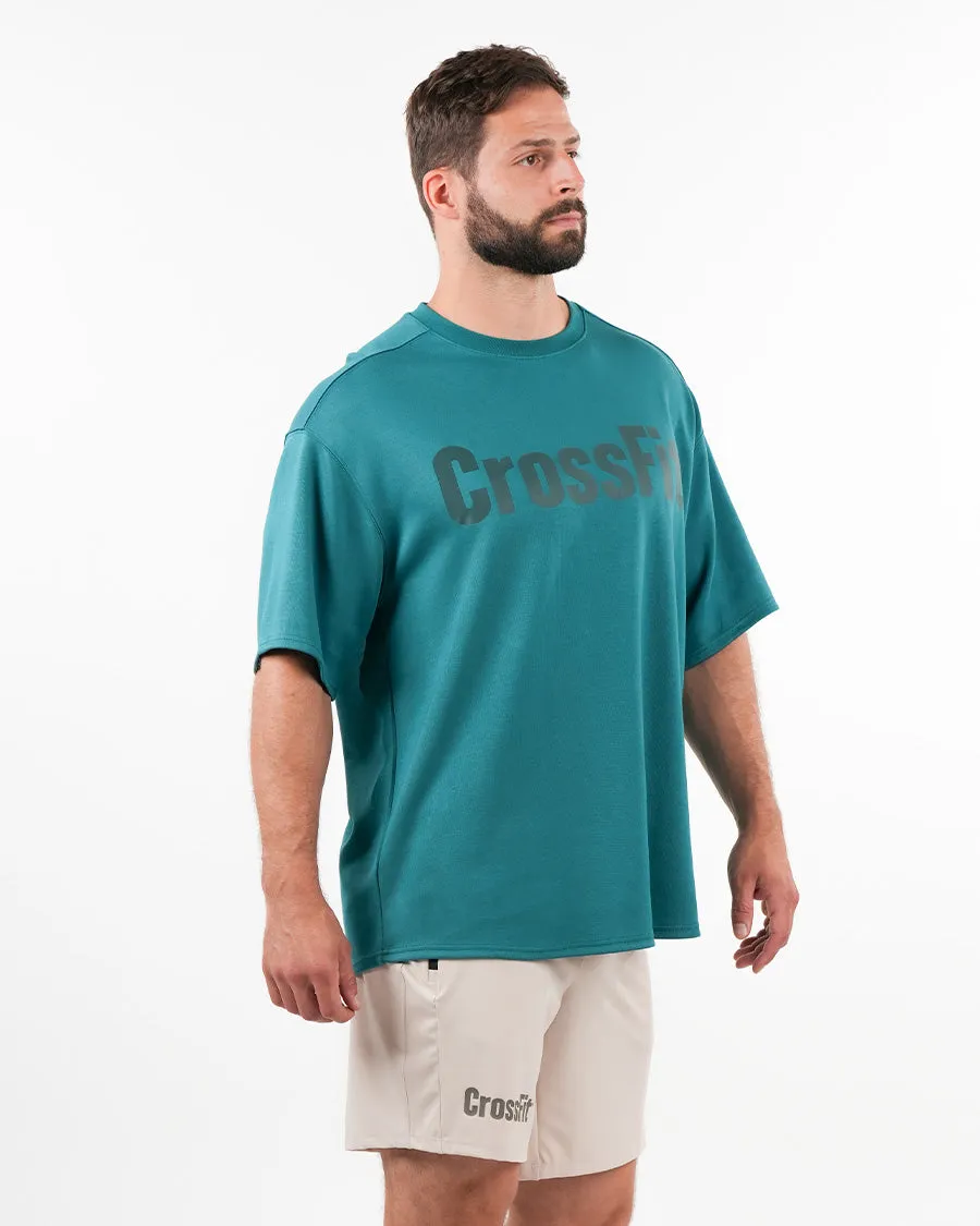 Partner Matching set - oversized T-shirts Emerald