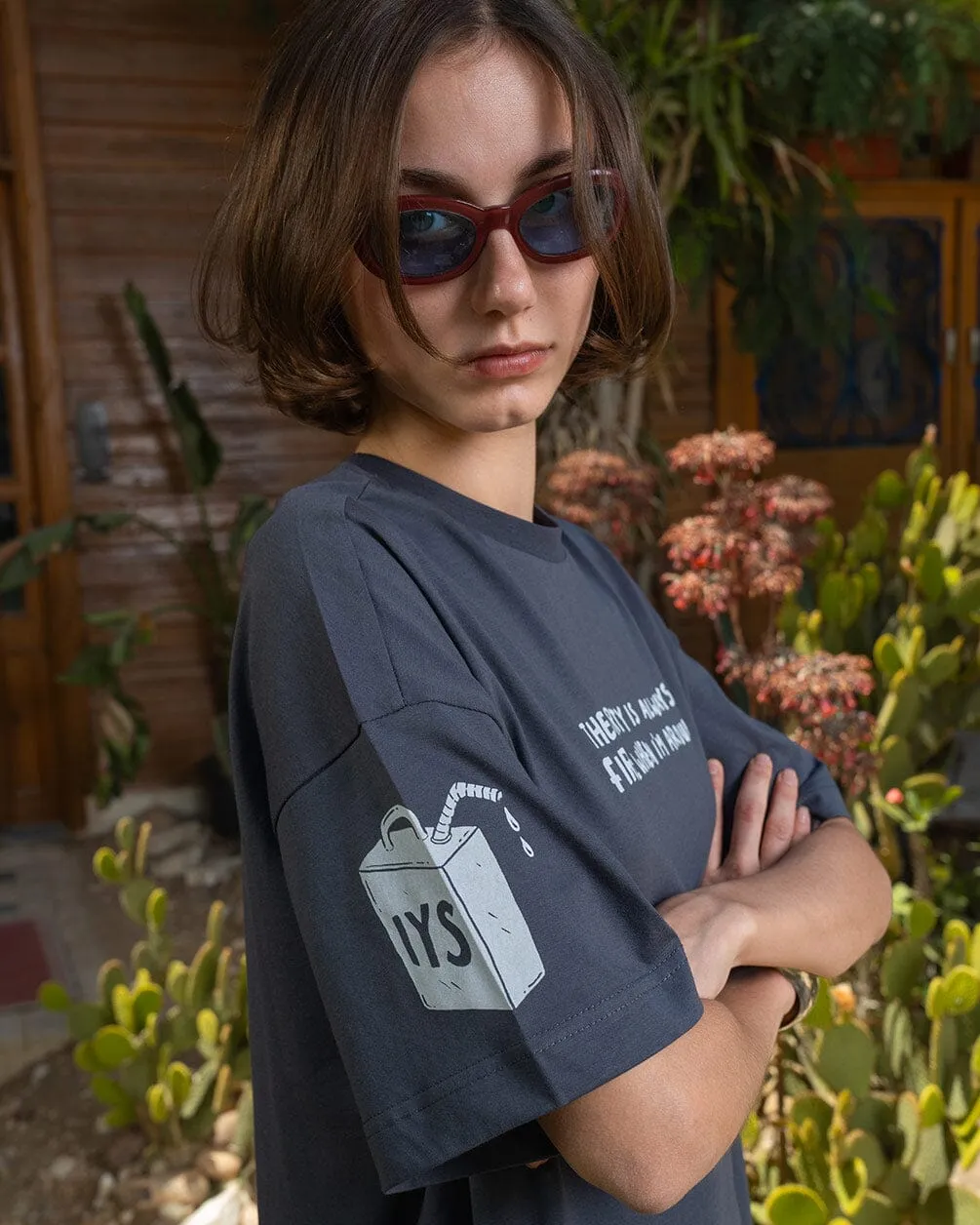 Party Is Always Fire Oversized Tee