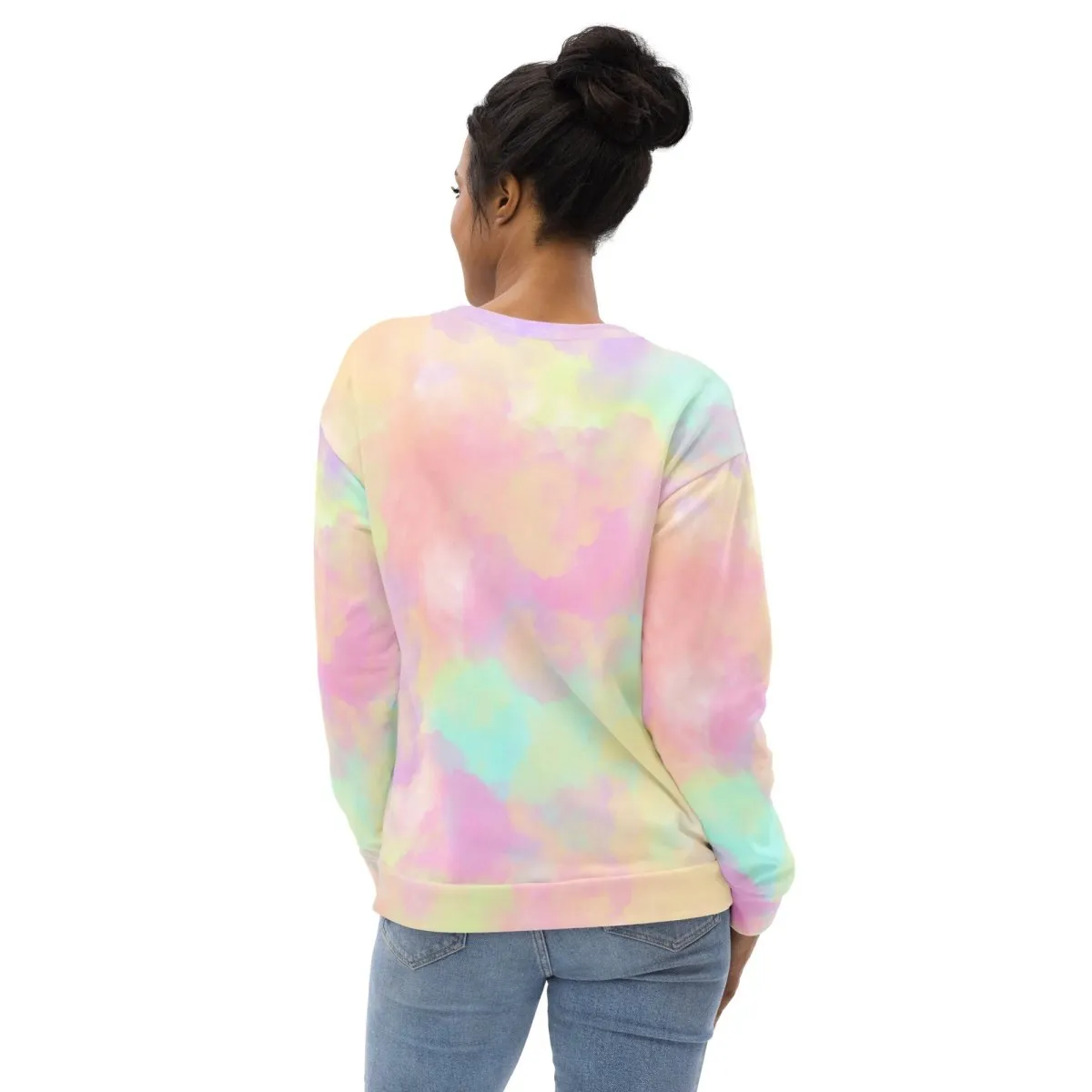 Pastel Cloud Dog Paw Sweatshirt