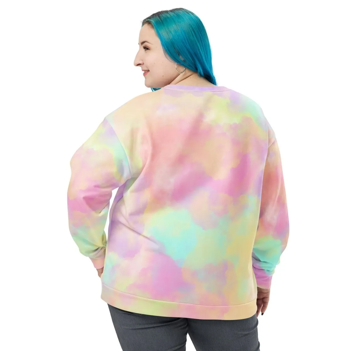 Pastel Cloud Dog Paw Sweatshirt