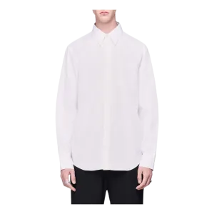 Patched Shirt White