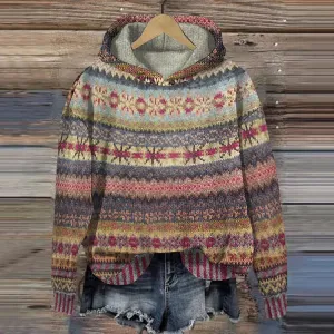 Patty | Ethnic Hoodie Sweater