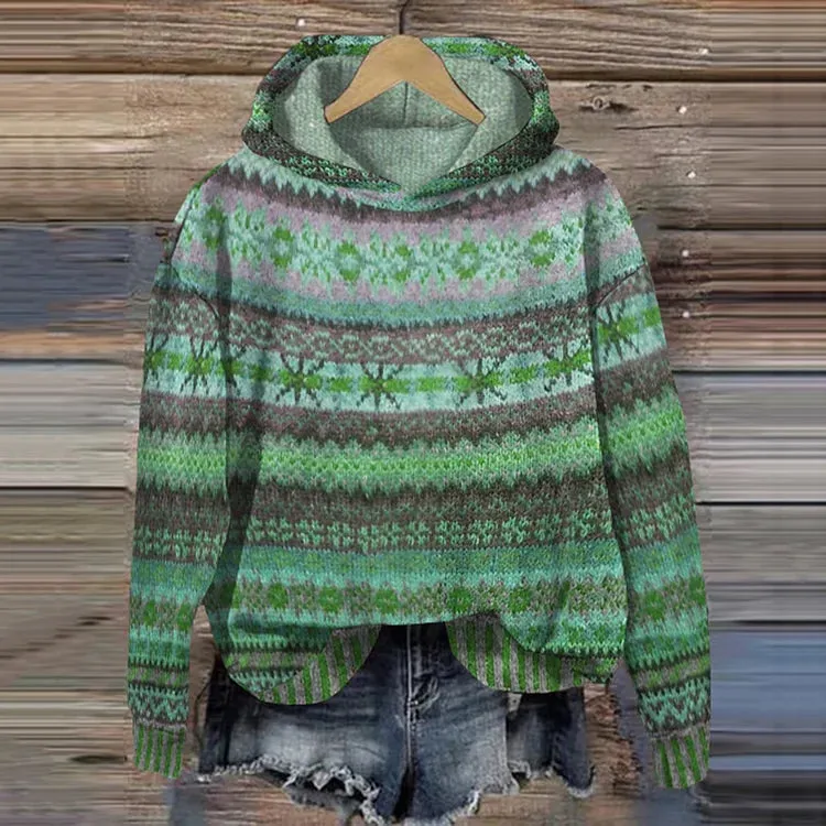 Patty | Ethnic Hoodie Sweater