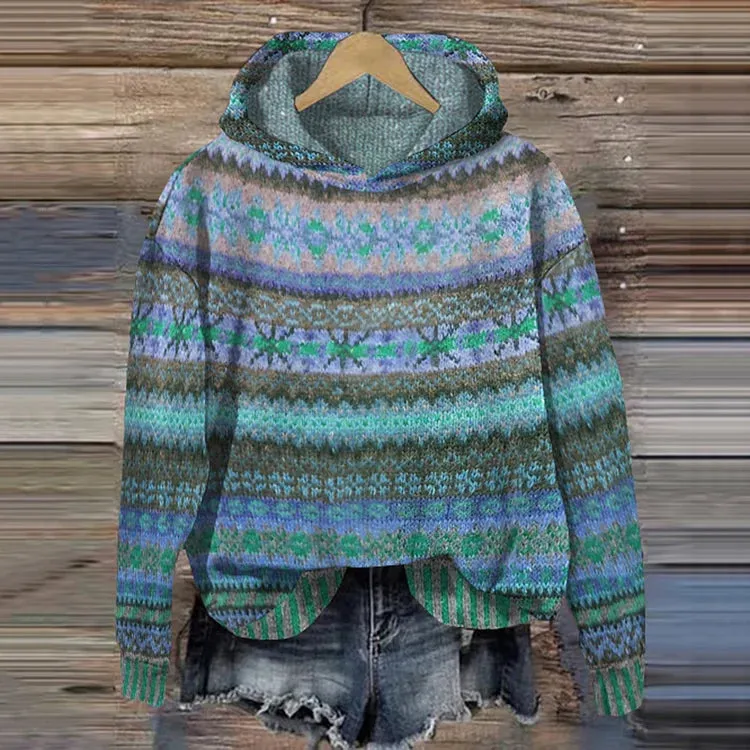 Patty | Ethnic Hoodie Sweater