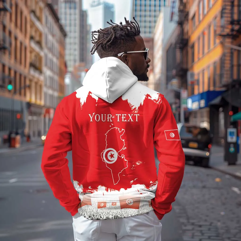 Personalized Afro Tunisia Hoodie Happy 69th Anniversary Independence LT15