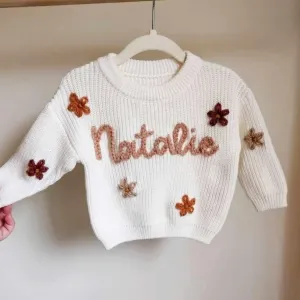 PERSONALIZED SWEATER - MARSHMALLOW