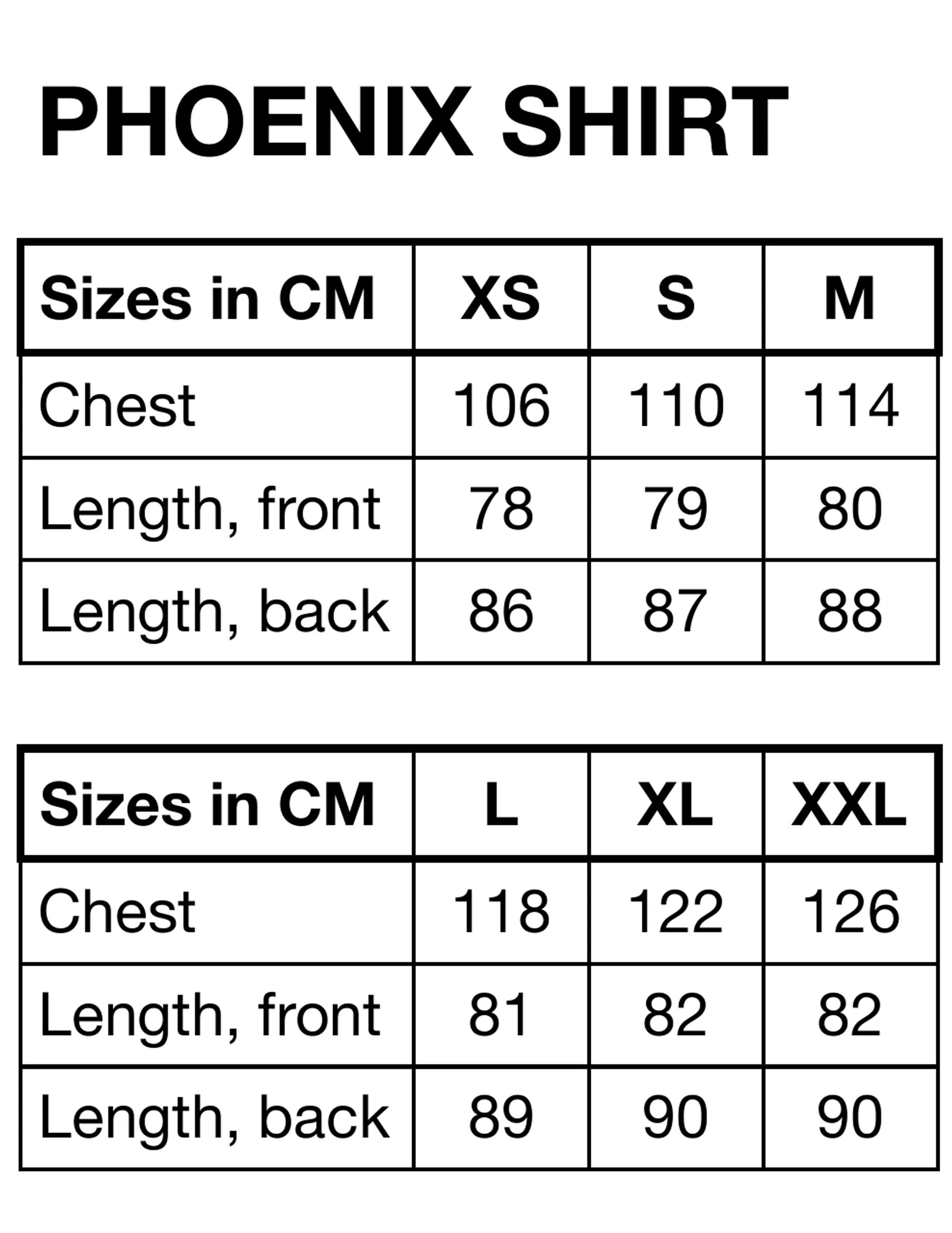 Phoenix Shirt - Black