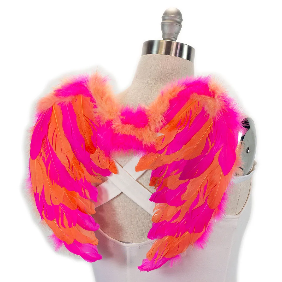 Pink Flamingo Costume Wings