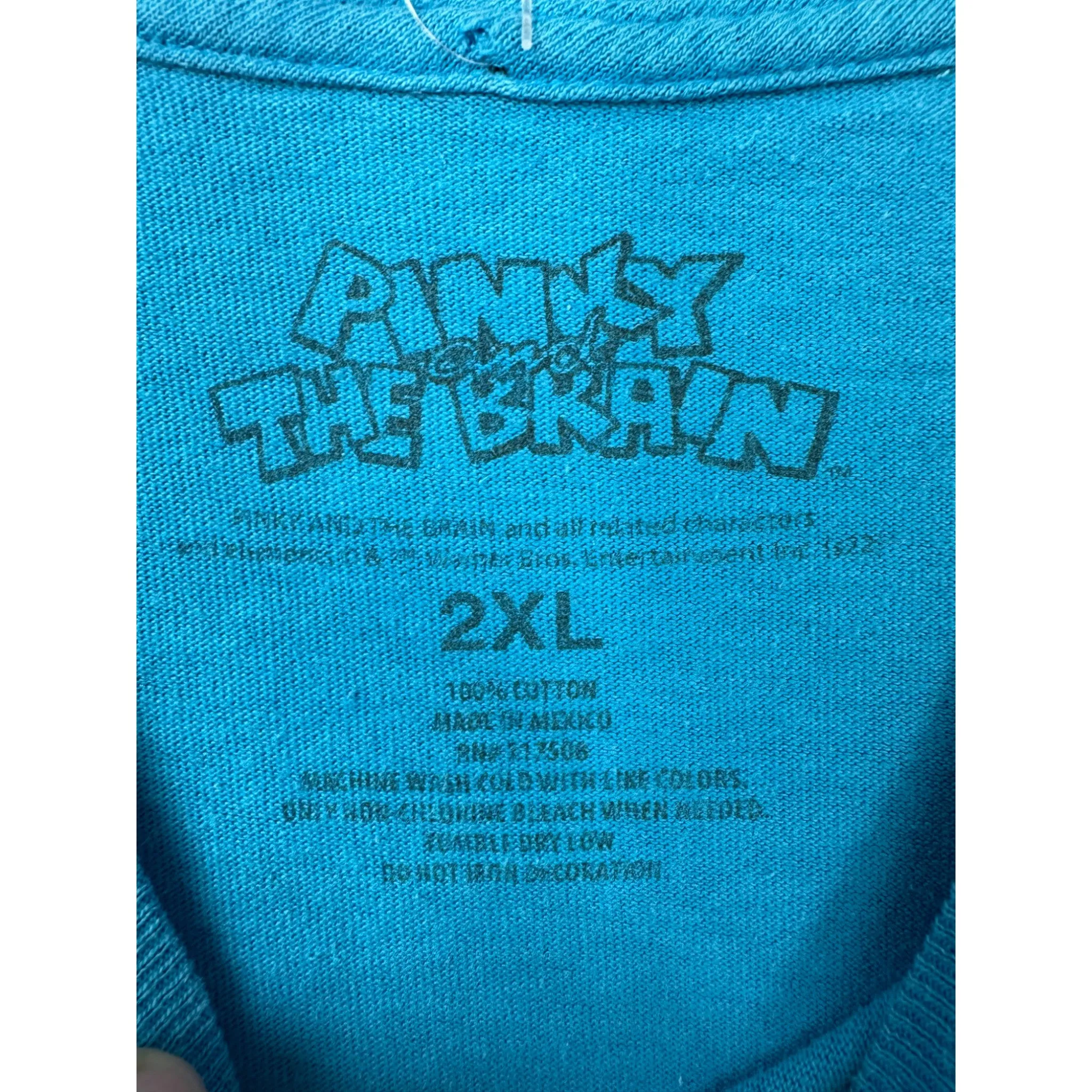 PINKY AND THE BRAIN “LAB TEST” TEE - (XXL)